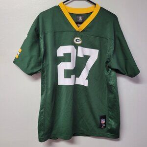 NFL Green Bay Packers Lacy 27 Shirt Jersey Youth‎ XL 18 20 Fan Apparel Football